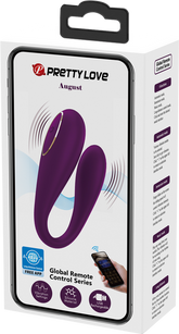 Pretty Love August App Control 12 Function G Spot Vibrator Byzantium G-Spot Vibrators